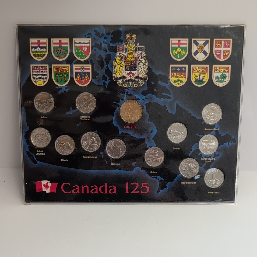 1992 CANADA 125th ANNIVERSARY OF CONFEDERATION COIN SET